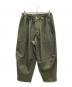 TIGHTBOOTH PRODUCTION（タイトブースプロダクション）の古着「ピケ バルーンパンツ　PIQUE BALLOON PANTS」｜グリーン