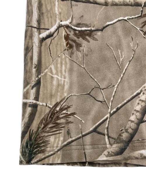 SUPREME（シュプリーム）Supreme (シュプリーム) Small Box L／S Tee Realtree AP Camo ベージュ×ブラウン サイズ:SIZE Lの古着・服飾アイテム