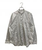 STEVEN ALANスティーブンアラン）の古着「F/DRESS REGULAR COLLAR SHIRT」｜ホワイト