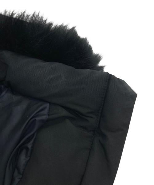 Demi-Luxe Beams（デミルクス ビームス）Demi-Luxe Beams (デミルクス ビームス) FOXファー ストレッチダウン ブラック サイズ:SIZE Sの古着・服飾アイテム