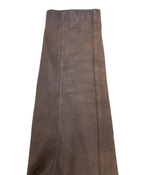 COLE HAAN（コールハーン）COLE HAAN (コールハーン) レザージャケット ブラウン サイズ:Ｓの古着・服飾アイテム