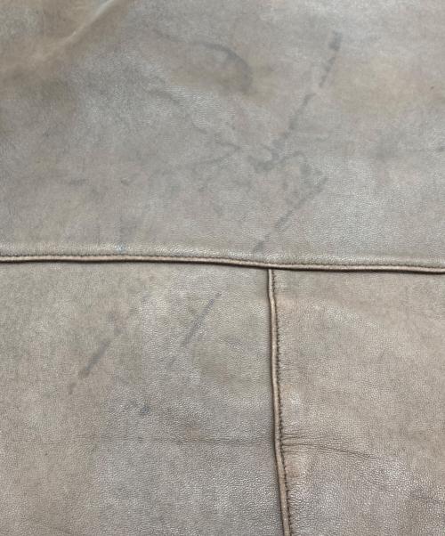 COLE HAAN（コールハーン）COLE HAAN (コールハーン) レザージャケット ブラウン サイズ:Ｓの古着・服飾アイテム