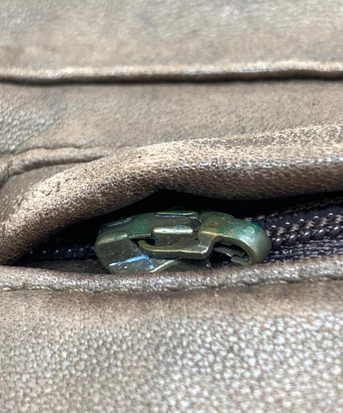 COLE HAAN（コールハーン）COLE HAAN (コールハーン) レザージャケット ブラウン サイズ:Ｓの古着・服飾アイテム