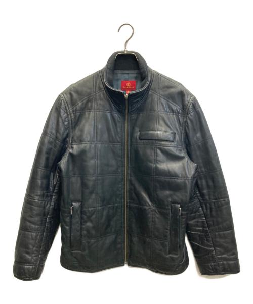 COLE HAAN（コールハーン）COLE HAAN (コールハーン) ラムレザージャケット ブラック サイズ:SIZE Sの古着・服飾アイテム