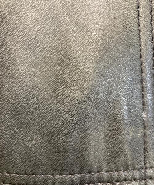 COLE HAAN（コールハーン）COLE HAAN (コールハーン) ラムレザージャケット ブラック サイズ:SIZE Sの古着・服飾アイテム