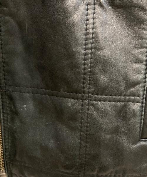 COLE HAAN（コールハーン）COLE HAAN (コールハーン) ラムレザージャケット ブラック サイズ:SIZE Sの古着・服飾アイテム