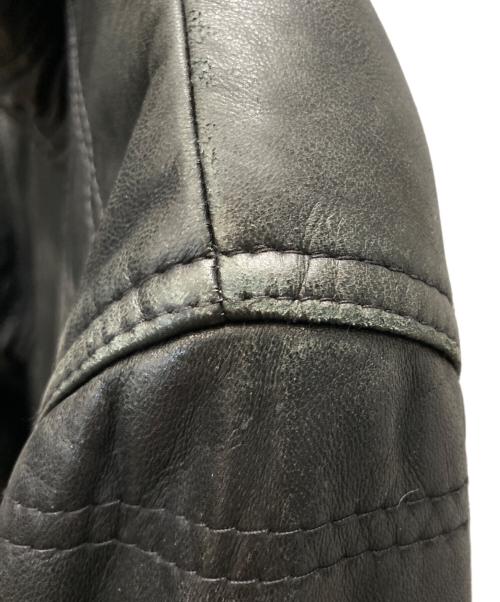 COLE HAAN（コールハーン）COLE HAAN (コールハーン) ラムレザージャケット ブラック サイズ:SIZE Sの古着・服飾アイテム