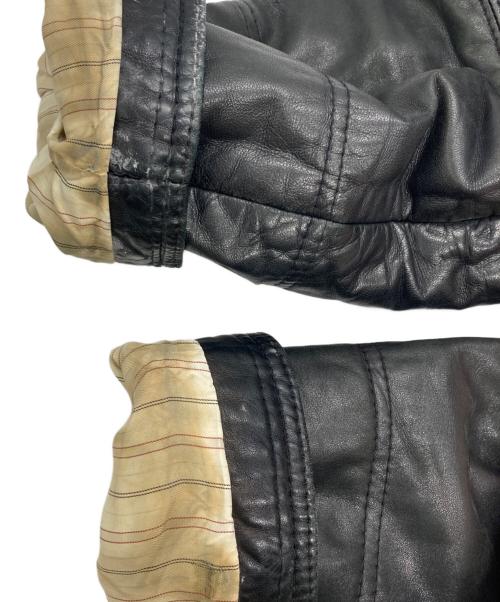 COLE HAAN（コールハーン）COLE HAAN (コールハーン) ラムレザージャケット ブラック サイズ:SIZE Sの古着・服飾アイテム