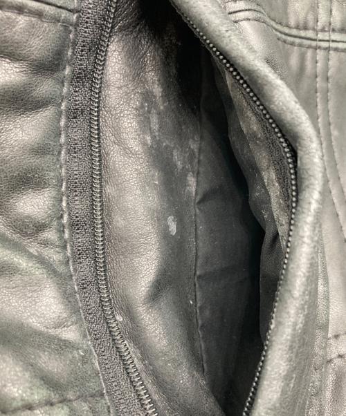 COLE HAAN（コールハーン）COLE HAAN (コールハーン) ラムレザージャケット ブラック サイズ:SIZE Sの古着・服飾アイテム