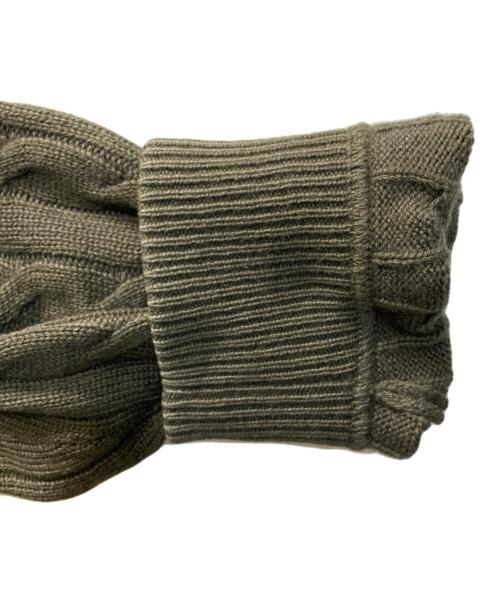 BRUNELLO CUCINELLI（ブルネロクチネリ）BRUNELLO CUCINELLI (ブルネロクチネリ) ハーフジップニット カーキ サイズ:52の古着・服飾アイテム