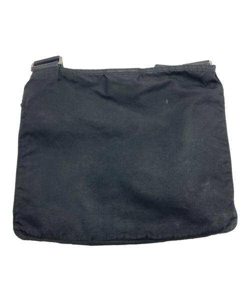 PRADA（プラダ）PRADA (プラダ) ナイロンショルダーバッグ ブラックの古着・服飾アイテム