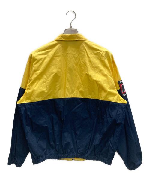 POLO SPORT（ポロスポーツ）POLO SPORT (ポロスポーツ) バイカラースイングトップ イエロー×ネイビー サイズ:SIZE Mの古着・服飾アイテム