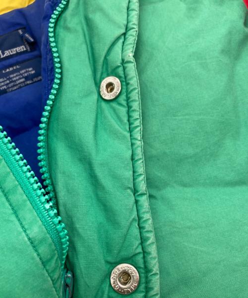 POLO RALPH LAUREN（ポロ・ラルフローレン）POLO RALPH LAUREN (ポロ・ラルフローレン) ダウンジャケット マルチカラー サイズ:Sの古着・服飾アイテム