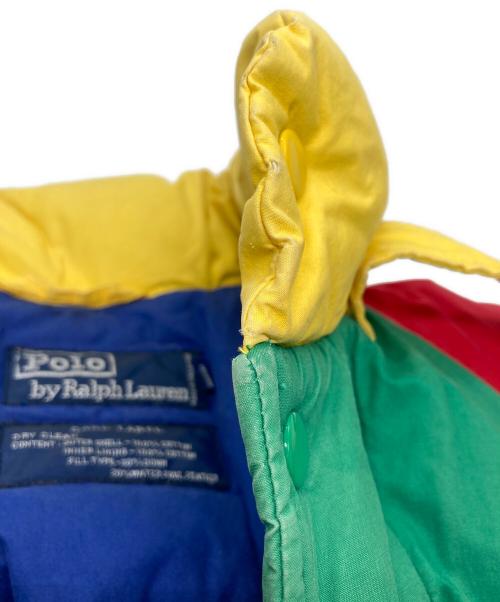 POLO RALPH LAUREN（ポロ・ラルフローレン）POLO RALPH LAUREN (ポロ・ラルフローレン) ダウンジャケット マルチカラー サイズ:Sの古着・服飾アイテム