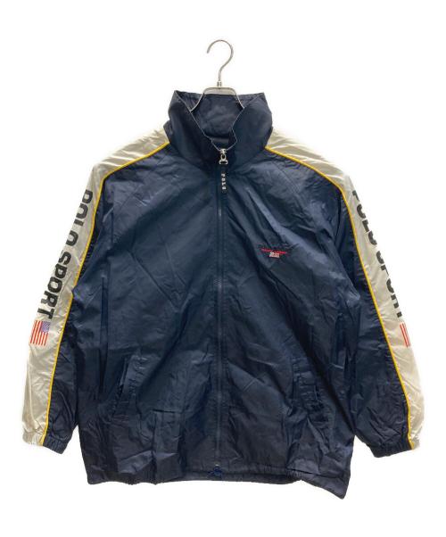 POLO SPORT（ポロスポーツ）POLO SPORT (ポロスポーツ) ナイロンジャケット ネイビー サイズ:Mの古着・服飾アイテム