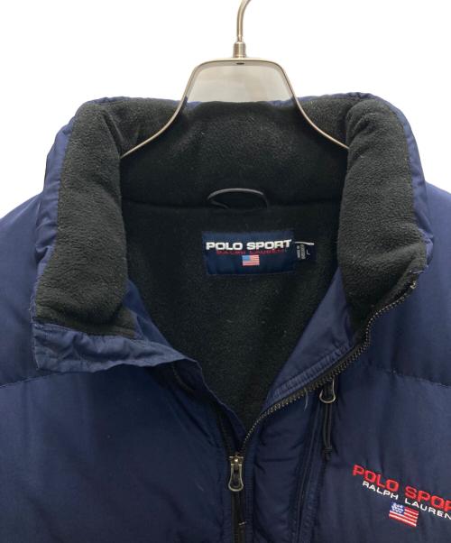 POLO SPORT（ポロスポーツ）POLO SPORT (ポロスポーツ) ダウンジャケット ネイビー サイズ:SIZE Lの古着・服飾アイテム