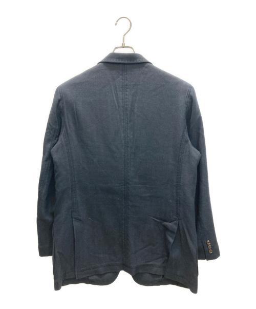 BURBERRY LONDON（バーバリーロンドン）BURBERRY LONDON (バーバリーロンドン) カシミヤ混2Bジャケット ネイビー サイズ:Lの古着・服飾アイテム