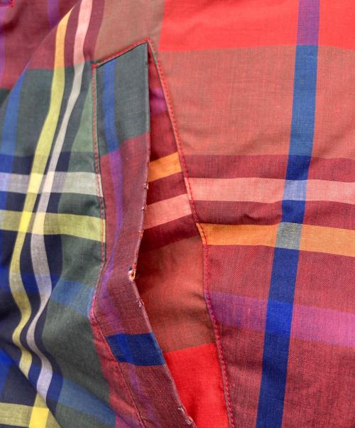 POLO RALPH LAUREN（ポロ・ラルフローレン）POLO RALPH LAUREN (ポロ・ラルフローレン) タータンチェックダウンジャケット マルチカラー サイズ:Mの古着・服飾アイテム