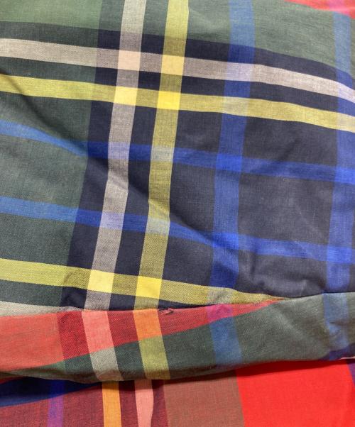 POLO RALPH LAUREN（ポロ・ラルフローレン）POLO RALPH LAUREN (ポロ・ラルフローレン) タータンチェックダウンジャケット マルチカラー サイズ:Mの古着・服飾アイテム