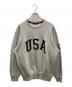 POLO SPORT（ポロスポーツ）の古着「USAロゴ クルーネックスウェット」｜グレー
