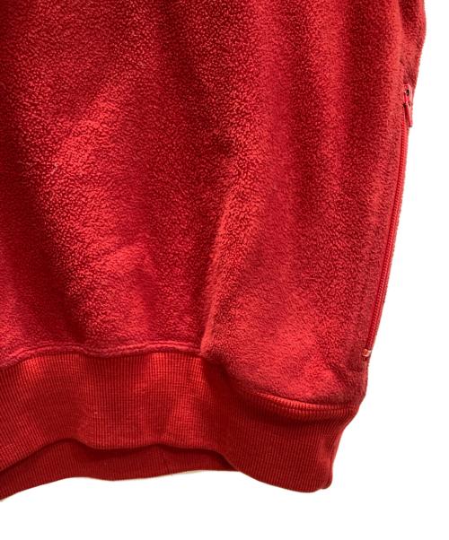 POLO SPORT（ポロスポーツ）POLO SPORT (ポロスポーツ) ハーフジップフリーススウェット レッド サイズ:SIZE Sの古着・服飾アイテム
