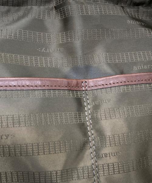 aniary（アニアリ）aniary (アニアリ) 2WAYブリーフケース ブラウンの古着・服飾アイテム