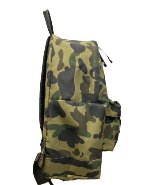 A BATHING APE（ア ベイシング エイプ）A BATHING APE (ア ベイシング エイプ) CAMO DAY PACK/カモデイパック グリーンの古着・服飾アイテム