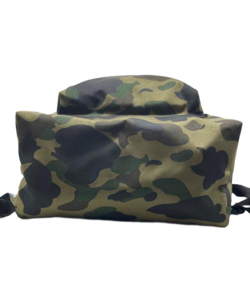 A BATHING APE（ア ベイシング エイプ）A BATHING APE (ア ベイシング エイプ) CAMO DAY PACK/カモデイパック グリーンの古着・服飾アイテム
