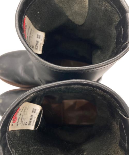 RED WING（レッドウィング）RED WING (レッドウィング) エンジニアブーツENGINEER BOOTS  ブラック サイズ:SIZE 5 1/2の古着・服飾アイテム