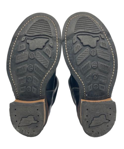RED WING（レッドウィング）RED WING (レッドウィング) エンジニアブーツENGINEER BOOTS  ブラック サイズ:SIZE 5 1/2の古着・服飾アイテム