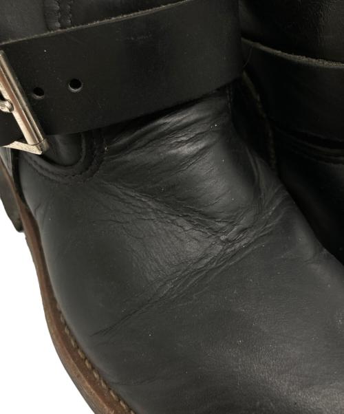 RED WING（レッドウィング）RED WING (レッドウィング) エンジニアブーツENGINEER BOOTS  ブラック サイズ:SIZE 5 1/2の古着・服飾アイテム