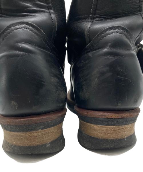 RED WING（レッドウィング）RED WING (レッドウィング) エンジニアブーツENGINEER BOOTS  ブラック サイズ:SIZE 5 1/2の古着・服飾アイテム