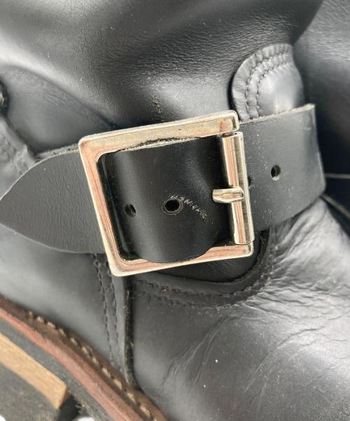 RED WING（レッドウィング）RED WING (レッドウィング) エンジニアブーツENGINEER BOOTS  ブラック サイズ:SIZE 5 1/2の古着・服飾アイテム