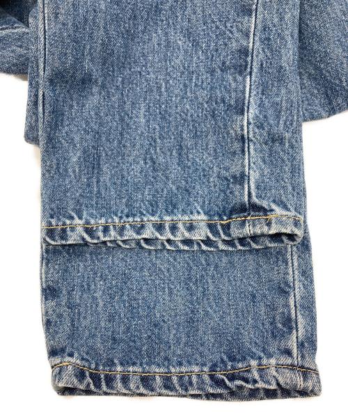 LAUREN RALPH LAUREN（ローレンラルフローレン）LAUREN RALPH LAUREN (ローレンラルフローレン) パッチワークデニムパンツ インディゴ サイズ:6の古着・服飾アイテム