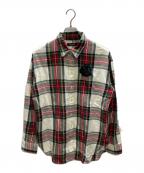 LAUREN RALPH LAURENローレンラルフローレン）の古着「ブリオン チェックド プラッド ツイル シャツ」｜マルチカラー
