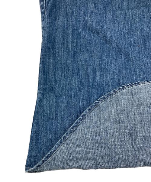 POLO RALPH LAUREN（ポロ・ラルフローレン）POLO RALPH LAUREN (ポロ・ラルフローレン) デニムボウタイシャツ/Denim tie-neck shirt インディゴ サイズ:SIZE 8の古着・服飾アイテム