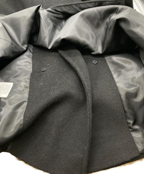 LAUREN RALPH LAUREN（ローレンラルフローレン）LAUREN RALPH LAUREN (ローレンラルフローレン) Pコート ブラック サイズ:６の古着・服飾アイテム