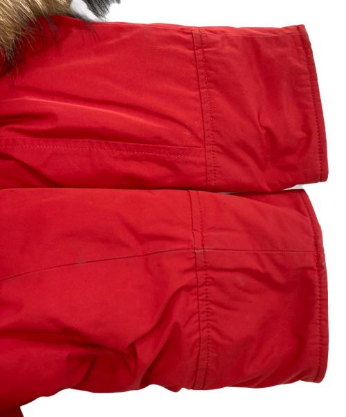 WOOLRICH（ウールリッチ）WOOLRICH (ウールリッチ) ARCTIC PARKA　アークティックパーカー レッド サイズ:Mの古着・服飾アイテム