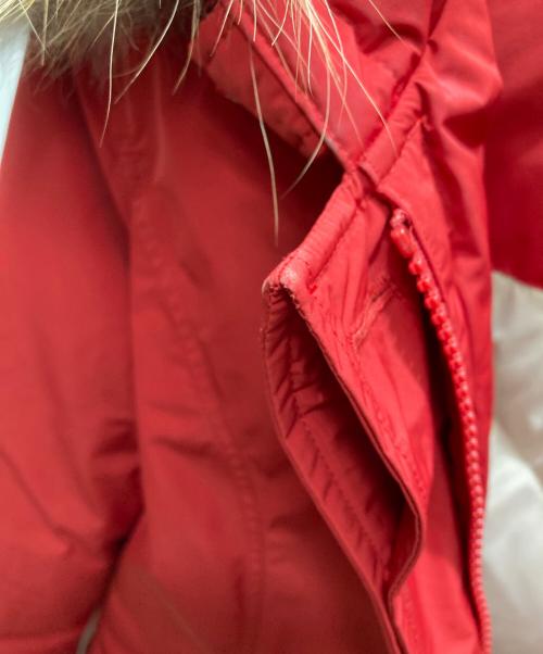 WOOLRICH（ウールリッチ）WOOLRICH (ウールリッチ) ARCTIC PARKA　アークティックパーカー レッド サイズ:Mの古着・服飾アイテム