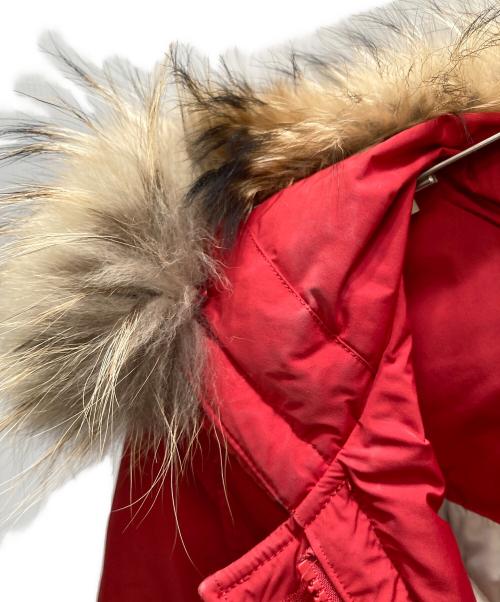 WOOLRICH（ウールリッチ）WOOLRICH (ウールリッチ) ARCTIC PARKA　アークティックパーカー レッド サイズ:Mの古着・服飾アイテム