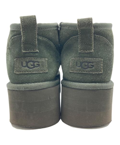 UGG（アグ）UGG (アグ) クラシックウルトラミニプラットフォーム グリーン サイズ:SIZE 24cmの古着・服飾アイテム