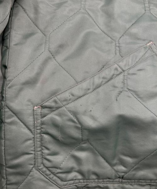 BUZZ RICKSON'S（バズリクソンズ）BUZZ RICKSON'S (バズリクソンズ) CWU-9/P フードドッキングキルティングジャケット オリーブ サイズ:Mの古着・服飾アイテム