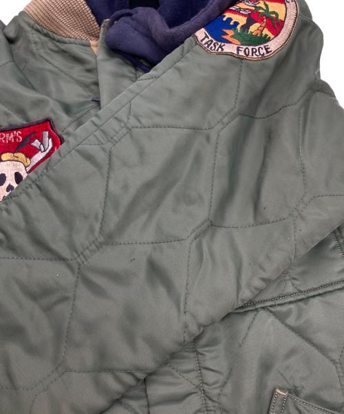 BUZZ RICKSON'S（バズリクソンズ）BUZZ RICKSON'S (バズリクソンズ) CWU-9/P フードドッキングキルティングジャケット オリーブ サイズ:Mの古着・服飾アイテム