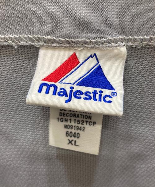 Majestic（マジェスティック）Majestic (マジェスティック) ゲームシャツ グレー サイズ:XLの古着・服飾アイテム