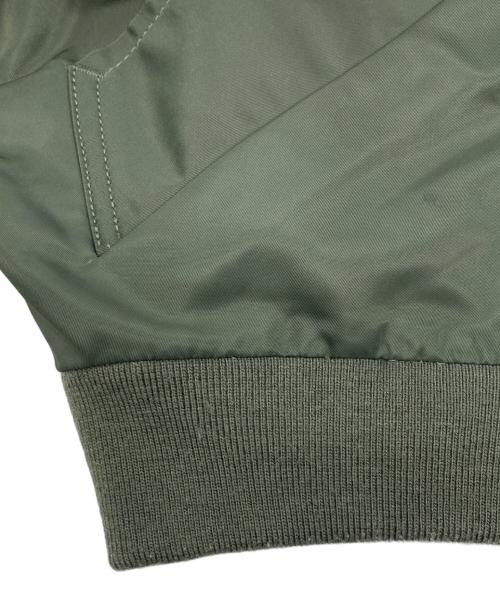 DRESSLAVE（ドレスレイブ）DRESSLAVE (ドレスレイブ) ギャザーデザインオーバーサイズMA-1 オリーブ サイズ:SIZE 38の古着・服飾アイテム