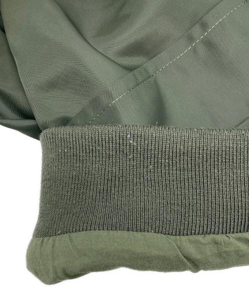 DRESSLAVE（ドレスレイブ）DRESSLAVE (ドレスレイブ) ギャザーデザインオーバーサイズMA-1 オリーブ サイズ:SIZE 38の古着・服飾アイテム