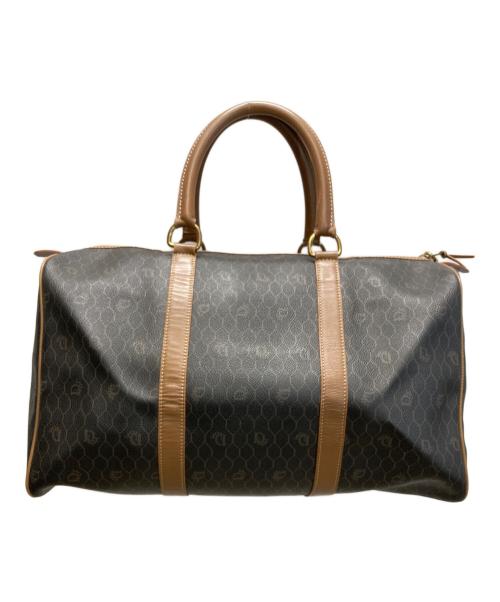Christian Dior（クリスチャン ディオール）Christian Dior (クリスチャン ディオール) ハニカム柄 ボストンバッグ ブラウンの古着・服飾アイテム