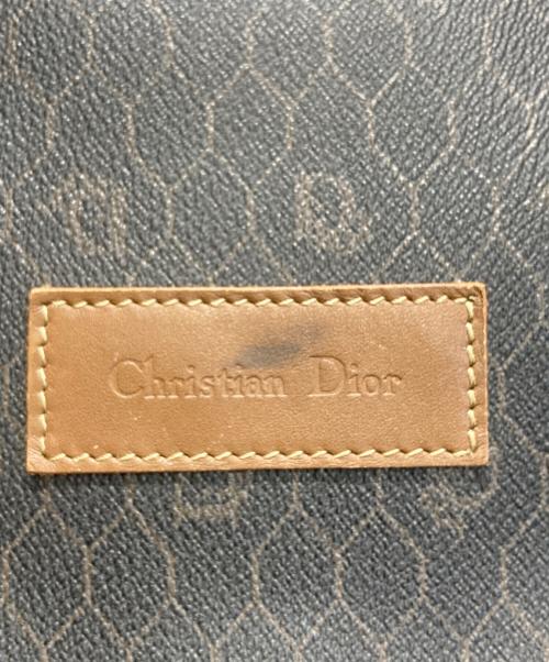 Christian Dior（クリスチャン ディオール）Christian Dior (クリスチャン ディオール) ハニカム柄 ボストンバッグ ブラウンの古着・服飾アイテム