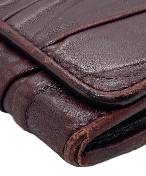 PRADA（プラダ）PRADA (プラダ) 長財布 ボルドーの古着・服飾アイテム