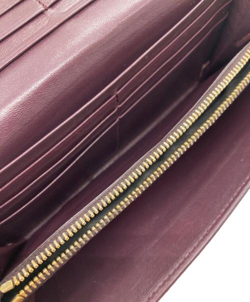 PRADA（プラダ）PRADA (プラダ) 長財布 ボルドーの古着・服飾アイテム